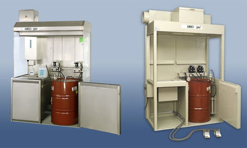 Transfer-Abzugshaube - WIBOjekt L5 - Weiss GWE GmbH - Labor / bodenstehend / Polypropylen