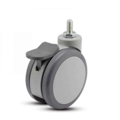 Gummirad - TWIN-MED ANTISTATIC - MEDCASTER - mit Bremse / antistatisch / schwenkbar