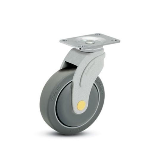 Gummirad - Next Generation Antistatic - MEDCASTER - mit Bremse / antistatisch / schwenkbar
