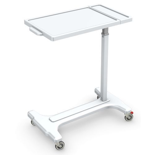 Betttisch auf Rollen - FRIEND SP-2/ABS-2 series - TECHMED - pneumatisch / höhenverstellbar / neigbar