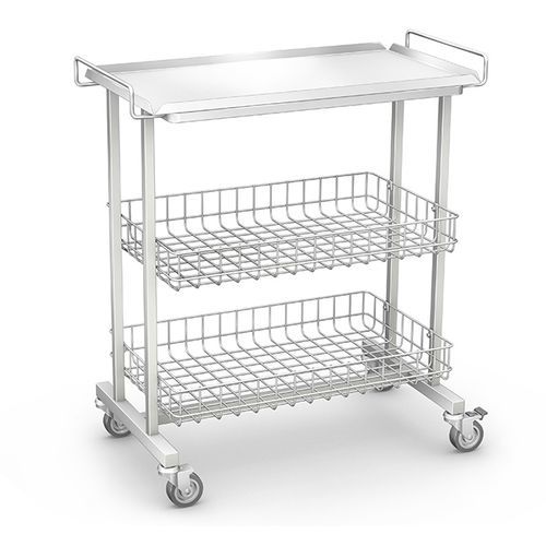 Medizinischer Wagen - K-3 type C-01 - TECHMED - für Instrumente / Geräte / Vielzweck