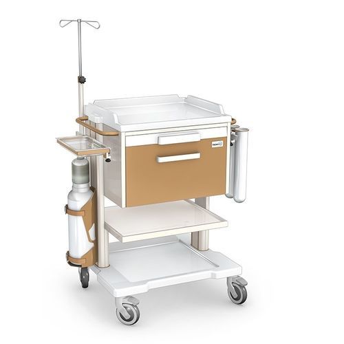 Medizinischer Wagen - OPTIMUM Z Type series  - TECHMED - für Kliniken / Pflege / Edelstahl