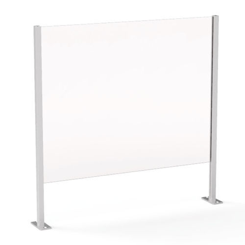 Aufsatz-Schutzwand - HPX-01B (70) - TECHMED - stationär / 2-Flügel / 1 Flügel