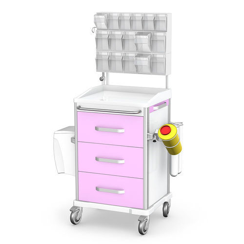 Medizinischer Wagen - AVIT series - TECHMED - für Anästhesie / für Kliniken / Medikamente
