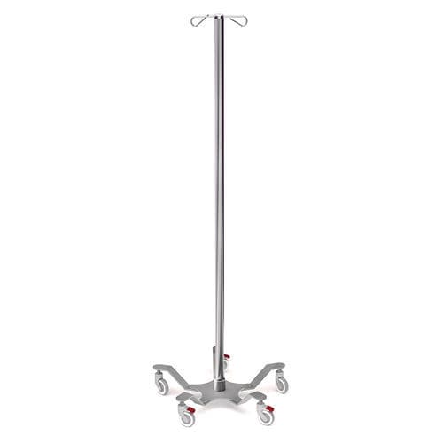 Infusionsstativ auf Rollen - SMP - TECHMED - 4 Haken / 2 Haken / Edelstahl