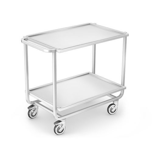 Wagen für Kliniken - WPP-01 - TECHMED - Labor / zum Servieren / Edelstahl