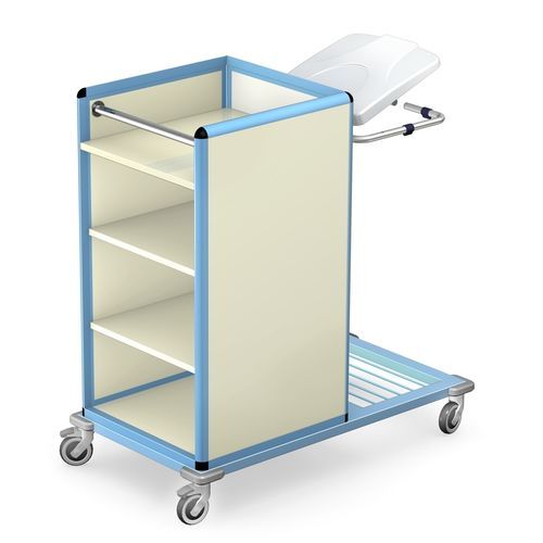 Sackhalterwagen für dreckige Wäsche - WCB series - TECHMED - für saubere Wäsche / medizinisch / Wäscherei