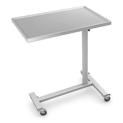 Edelstahlinstrumententisch - E-02 series - TECHMED - aus Metall / Manuel