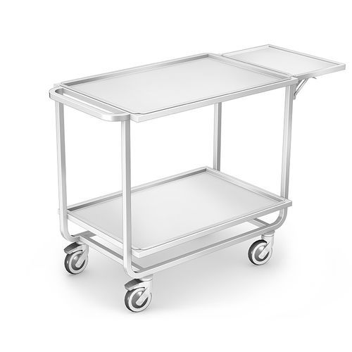 Wagen für Kliniken - WPP-01/P - TECHMED - für Transport / zum Servieren / Edelstahl