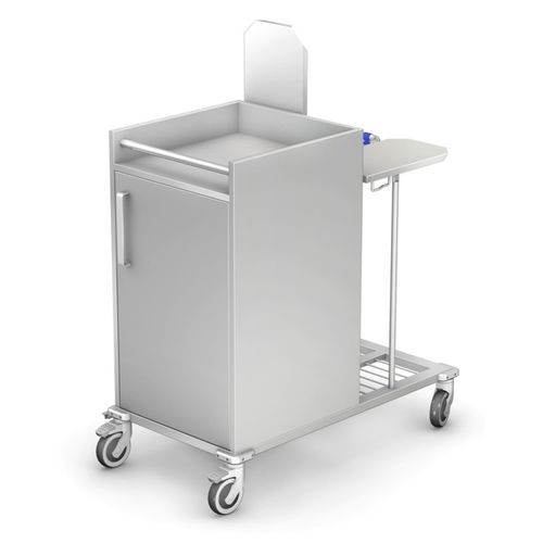 Sackhalterwagen für dreckige Wäsche - WZB series - TECHMED - für saubere Wäsche / Wäscherei / mit Deckel