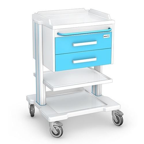 Wagen für Kliniken - OPTIMUM P Type series  - TECHMED - medizinisch / für Verbrauchsmaterial / Pflege