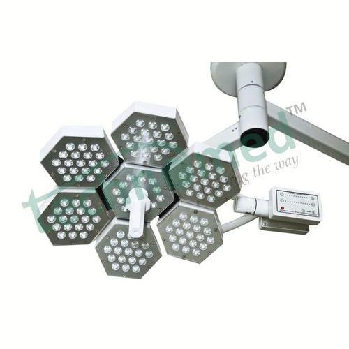Deckenmontierte OP-Leuchte - TMI-HEX-124 - TECHNOMED INDIA - LED / mit Bedienfeld