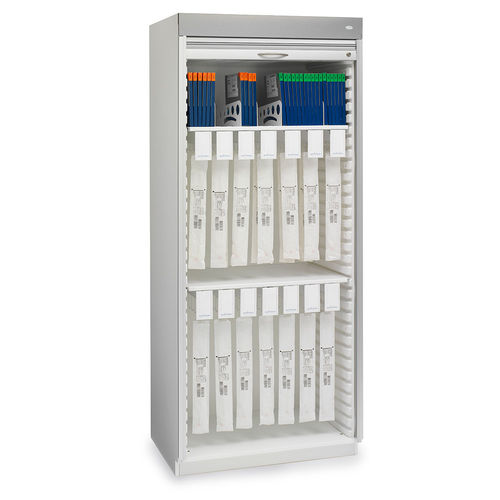 Schrank für Katheter - Solaire Medical - für Krankenhaus / mit Regal / Einbau