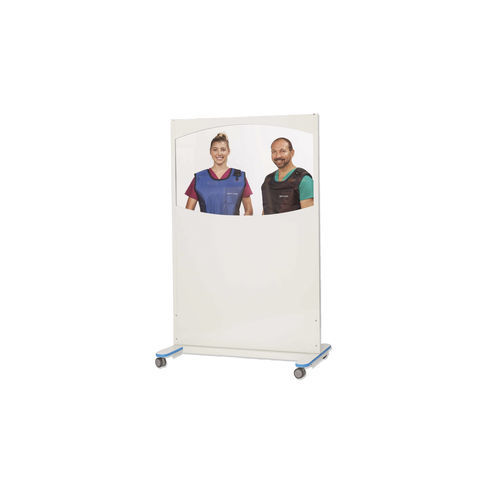 Röntgenstrahlen-Strahlenschutzschild - OptiClear™ - Wolf X-Ray Corporation - mobil / mit Fenster / 0.50 mm