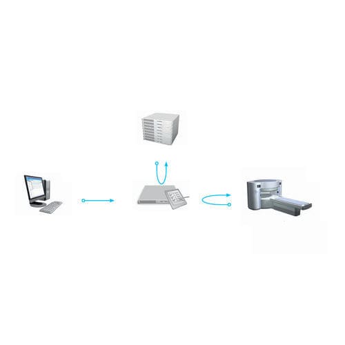 Software für Krankenhaus - iQ-WORKLIST  - IMAGE Information Systems - Patientendaten / für Radiologie / für DCIM-Datei
