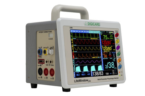 Kompakter Multiparameter-Monitor - 8.4” TFT | LifeWindow™ Lite - Digicare Animal Health - SpO2 / NIBP / TEMP