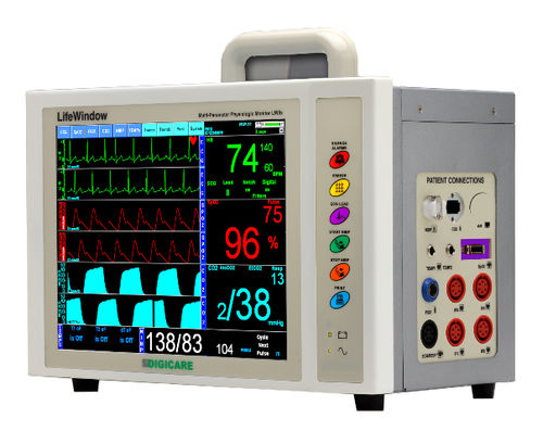 Kompakter Multiparameter-Monitor - 12.1” TFT | LifeWindow™ LW9xVet - Digicare Animal Health - SpO2 / NIBP / TEMP