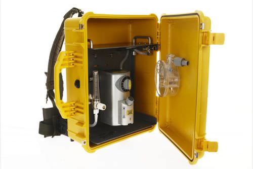 Tragbarer Anästhesiearbeitsplatz für Veterinärmedizin - Stinger Backpack - Advanced Anesthesia Specialists