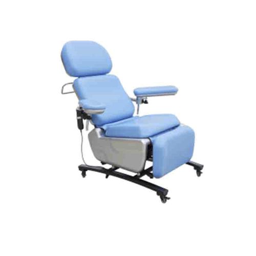 Manueller Blutentnahmesessel - DH-XD104 - KANGHUI MEDICAL TECHNOLOGY - vierteilig / mit Fußstütze