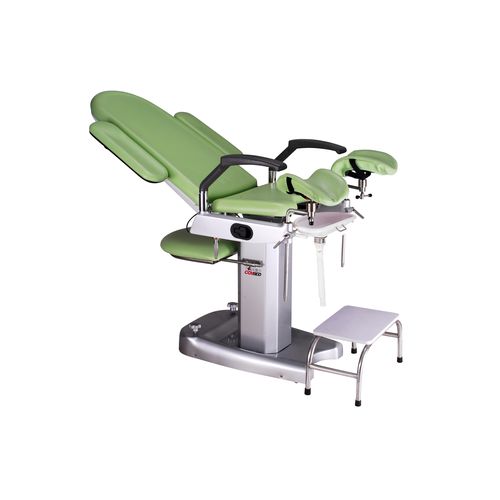 Gynäkologie-Untersuchungsstuhl - DH-S102B 01 - KANGHUI MEDICAL TECHNOLOGY - elektrisch / mit Fußstütze / dreiteilig