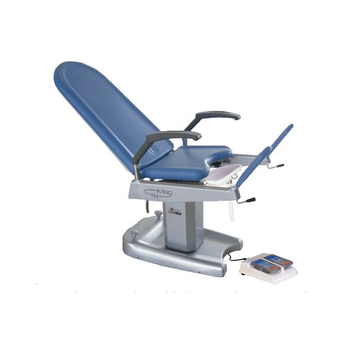 Gynäkologie-Untersuchungsstuhl - DH-S102A 01 - KANGHUI MEDICAL TECHNOLOGY - elektrisch / höhenverstellbar / zweiteilig
