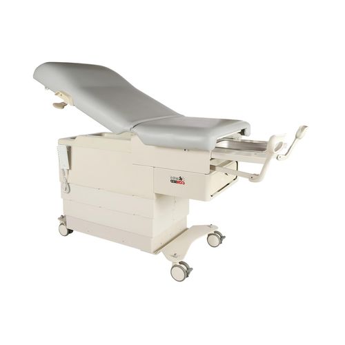 Gynäkologie-Untersuchungsstuhl - DH-S106A 02 - KANGHUI MEDICAL TECHNOLOGY - elektrisch / auf Rollen / zweiteilig