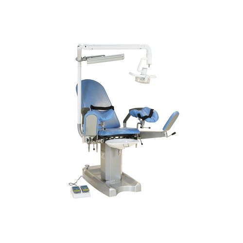 Gynäkologie-Untersuchungsstuhl - DH-S101 04 - KANGHUI MEDICAL TECHNOLOGY - elektrisch / höhenverstellbar / mit Fußstütze