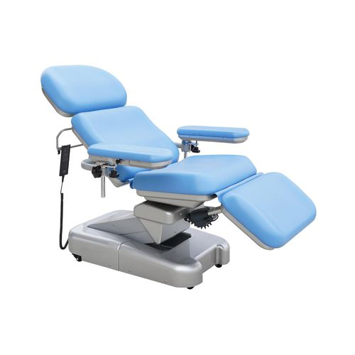 Elektrischer Blutentnahmesessel - DH-XD101-01 - KANGHUI MEDICAL TECHNOLOGY - vierteilig / höhenverstellbar