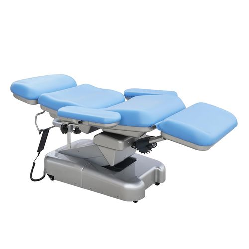 Manueller Blutentnahmesessel - DH-XD101-04 - KANGHUI MEDICAL TECHNOLOGY - fünfteilig / höhenverstellbar