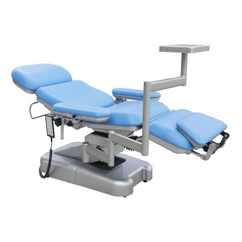 Vierteiliger Blutentnahmesessel - DH-XD107-5 - KANGHUI MEDICAL TECHNOLOGY - mit Fußstütze