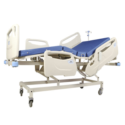 Krankenhausbett - DH-B01B - KANGHUI MEDICAL TECHNOLOGY - elektrisch / höhenverstellbar / neigbar