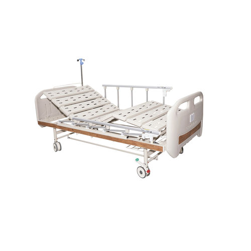 Krankenhausbett - JJ-SY02A - KANGHUI MEDICAL TECHNOLOGY - manuell / neigbar / auf Rollen