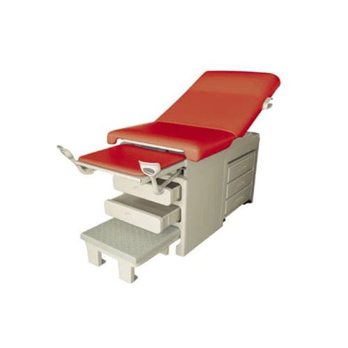 Gynäkologie-Untersuchungsliege - KANGHUI MEDICAL TECHNOLOGY - manuell / auf Rollen / dreiteilig
