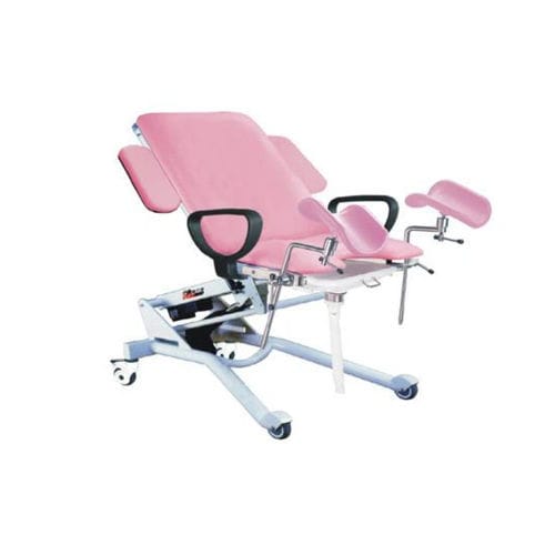 Gynäkologie-Untersuchungsliege - Movable - KANGHUI MEDICAL TECHNOLOGY - elektrisch / höhenverstellbar / auf Rollen