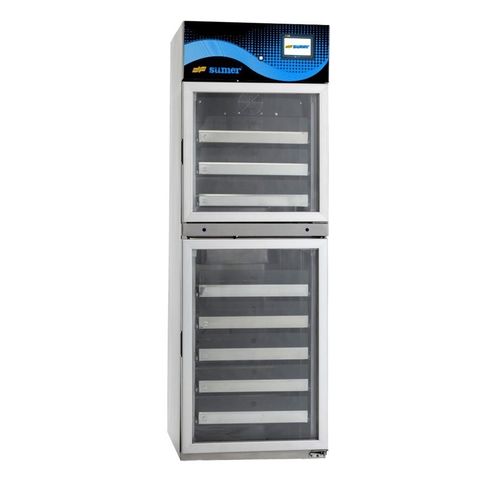 Kühlschrank für Muttermilch - SM-MD 550 - Sumer - vertikal / mit 2 Türen / mit Glastür