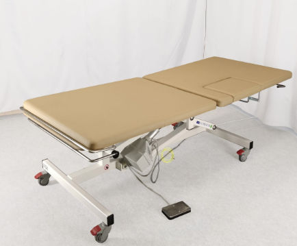 Untersuchungsliege für Ultraschalluntersuchungen - T26C - Fysiotech - pneumatisch / höhenverstellbar / zweiteilig
