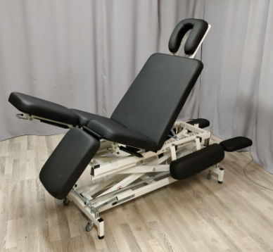 Pneumatische Massageliege - EXPERT Y X1 - Fysiotech - auf Rollen / mit Kopfstütze / mit höhenverstellbarer Rückenlehne