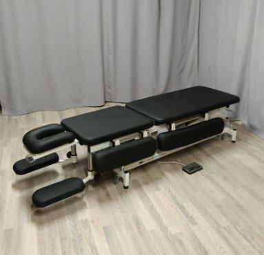 Pneumatische Massageliege - EXPERT PRO X2 - Fysiotech - auf Rollen / mit Kopfstütze / zweiteilig