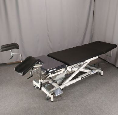 Gynäkologie-Untersuchungsliege - GYNE PLUSS X1 - Fysiotech - pneumatisch / höhenverstellbar / 2 Ebenen
