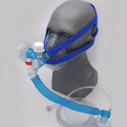 Nichtinvasive Maske für künstliche Beatmung - 8750 - BLS Systems Limited - CPAP / zum Einmalgebrauch / mit HEPA-Filter