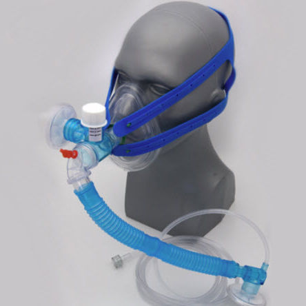 Nichtinvasive Maske für künstliche Beatmung - 8755 - BLS Systems Limited - CPAP / zum Einmalgebrauch / mit HEPA-Filter
