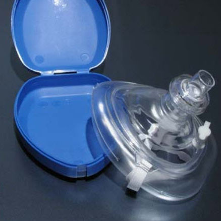 Wiederbelebungsmaske für CPR - 2025-HS-CC - BLS Systems Limited - Kunststoff / ohne Latex / zum Einmalgebrauch