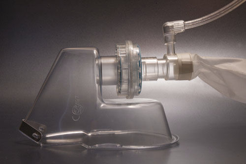 Sauerstoffmaske ohne Latex - 6100 - BLS Systems Limited - mit niedriger Konzentraion / mittlere Konzentration / hochkonzentriert