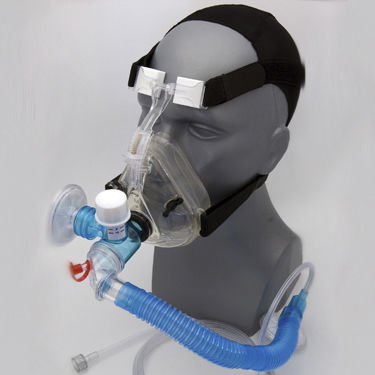 Nichtinvasive Maske für künstliche Beatmung - 8705 - BLS Systems Limited - CPAP / zum Einmalgebrauch / mit HEPA-Filter
