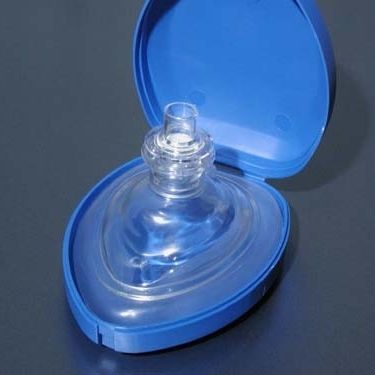 Wiederbelebungsmaske für CPR - 2000-CC	 - BLS Systems Limited - ohne Latex / Kunststoff / zum Einmalgebrauch