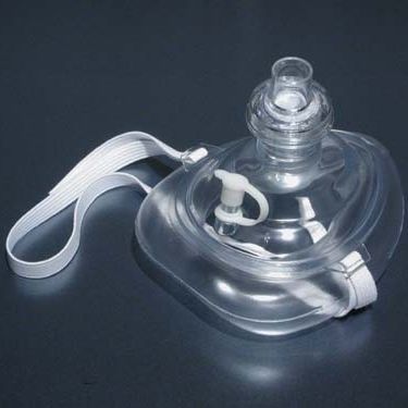 Wiederbelebungsmaske für CPR - 2025-HS	 - BLS Systems Limited - Kunststoff / ohne Latex / zum Einmalgebrauch
