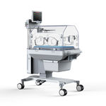 Inkubator f&uuml;r Neugeborene auf Rollen