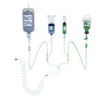 Infusionsset mit Filter zur Vorbeugung von Partikel-Kontamination
