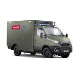 Rettungswagen mit Patientenraum
