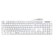 antibakterielle medizinische Tastatur / desinfizierbar / waschbar / USB